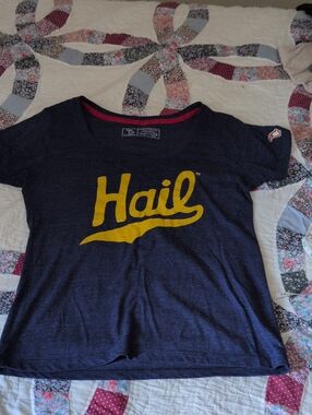 University Of Michigan Scoop Neck T Hail! M